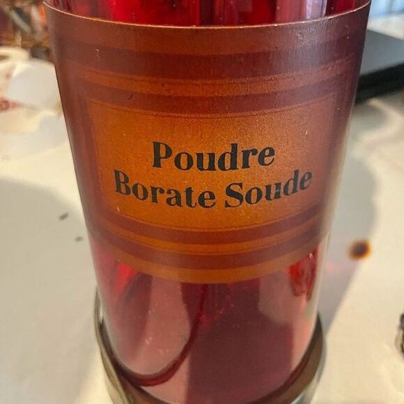 Vintage Red Glass Lamp with Drum Shade - Picture 1 of 10